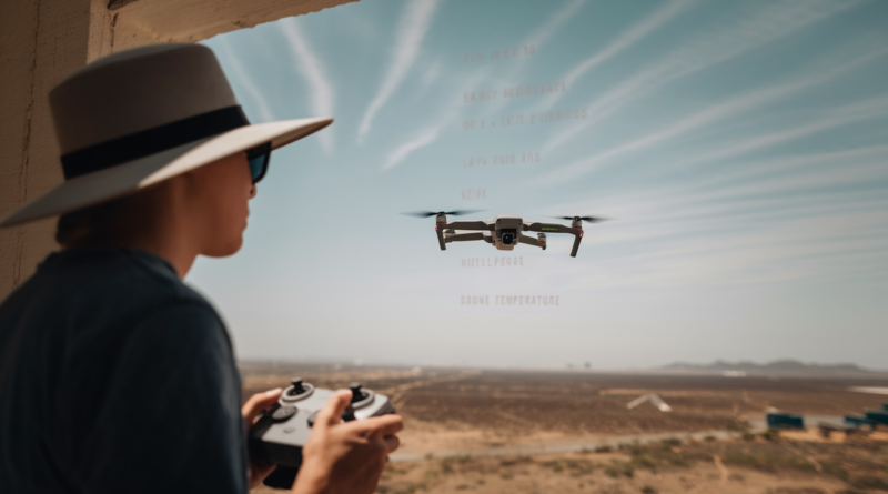 Flying a drone in hot weather: Essential Tips for Safe Operation